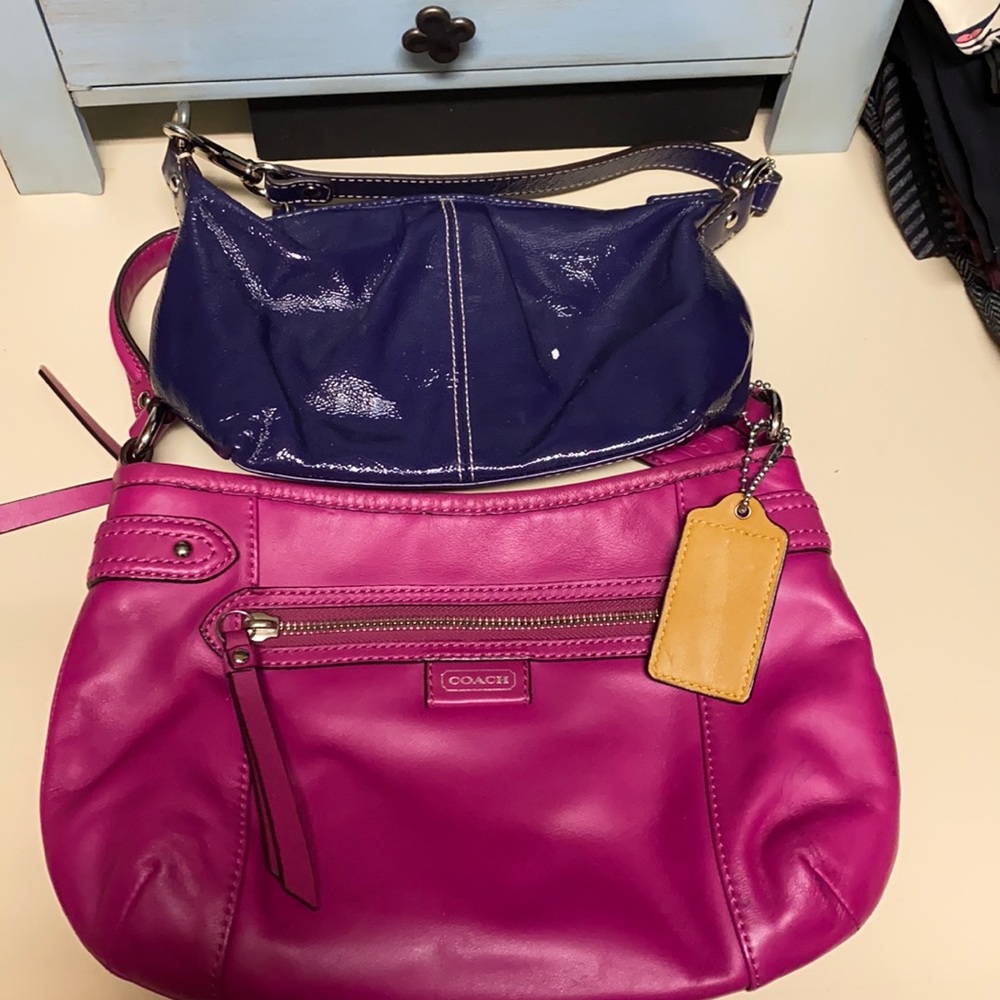Two coach purses